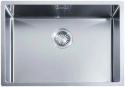 ABK Bingara rvs spoelbak 55x40cm vlakinbouw onderbouw en opbouw BIN55FVI