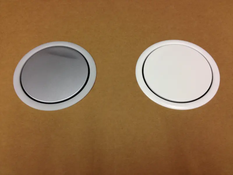 EVOline Port 3 Verzinkbare contactdoos randaarde witte deksel