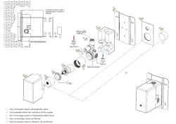 Waterevolution Flow inbouw douchethermostaat met 2 uitgangen chroom T132TB01