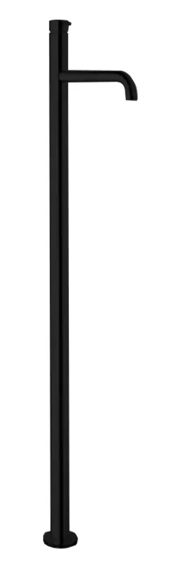 Waterevolution Flow vrijstaande wastafelkraan mat zwart T113PR