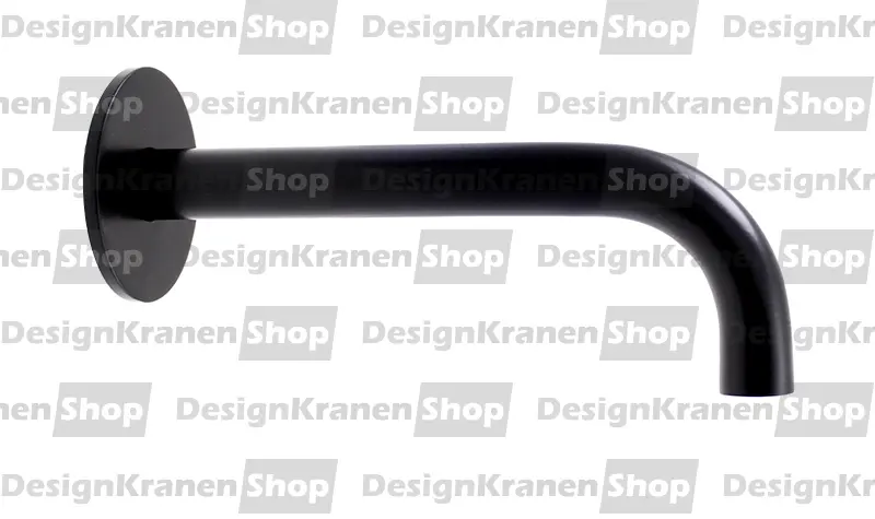 Waterevolution Flow dikke uitloop mat zwart 19cm T167119PR