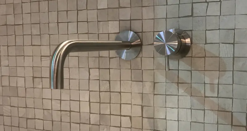 Waterevolution Flow Inbouw Wastafelkraan RVS met uitloop 21 cm T1.16BIEV2