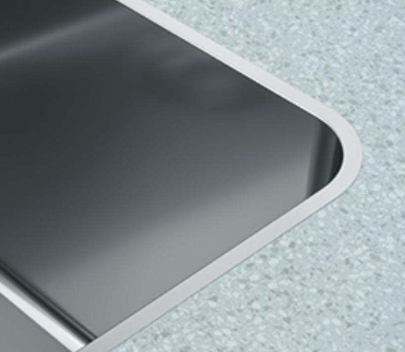 Franke Mythos MYX 210.50 rvs spoelbak 50x40cm vlakbouw 127.0638.276