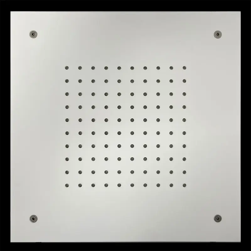 SB Rubinetterie mat wit corian solid surface inbouw vierkante regendouche plafonddouchekop 30cm 1208954082