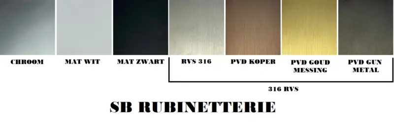 SB Rubinetterie Universale handdouche ophanghaak met watertoevoer mat wit 1208955199