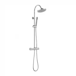 Aquadesign Orly doucheset thermostaat met regendouche chroom