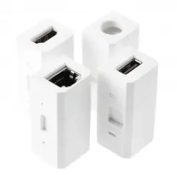 Indux Cover inbouw penaarde wit keuken stopcontact in werkblad met uitwisselbare aansluitingen 1208957398