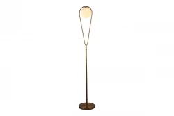 Decor Ciklop messing gouden vloerlamp met druppel uitstraling 9737