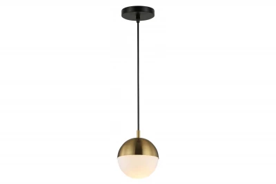 Decor Abies messing gouden hanglamp met metalen ronde hemel 3558