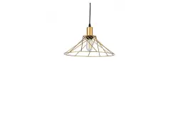 Decor Tilia moderne gouden decoratieve draadhanglamp 7863