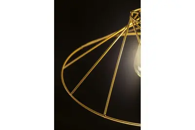 Decor Tilia moderne gouden decoratieve draadhanglamp 7863