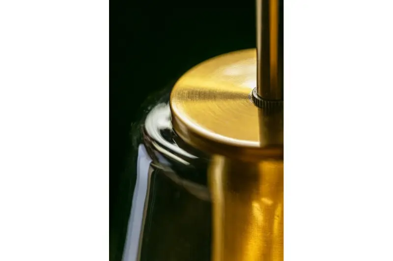 Decor Lime 397 mm hoge moderne amber kleurige hanglamp 7900