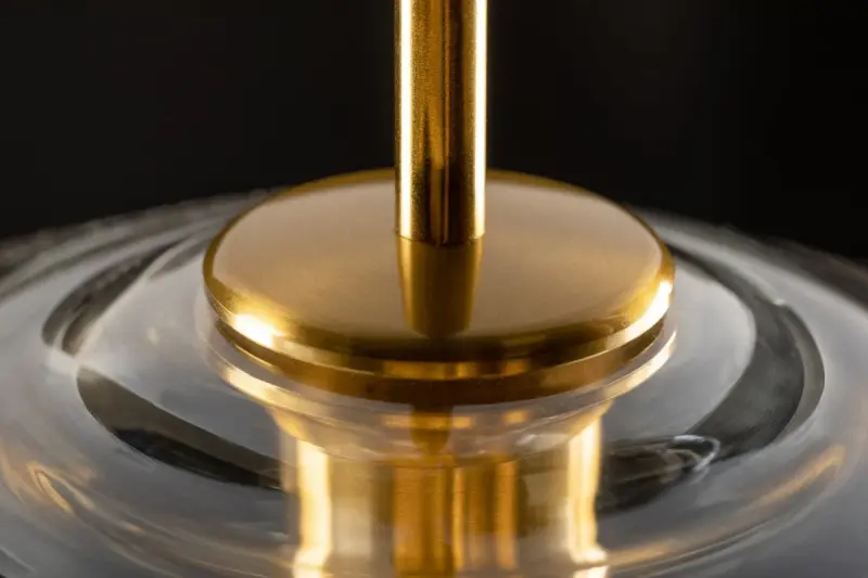 Decor Lime 339 mm hoge moderne amber kleurige hanglamp 7924