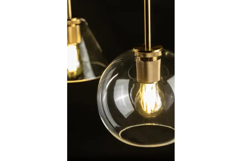 Decor Giglas bolvormige glazen hanglamp 8013