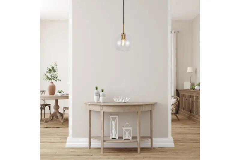 Decor Giglas bolvormige glazen hanglamp 8013