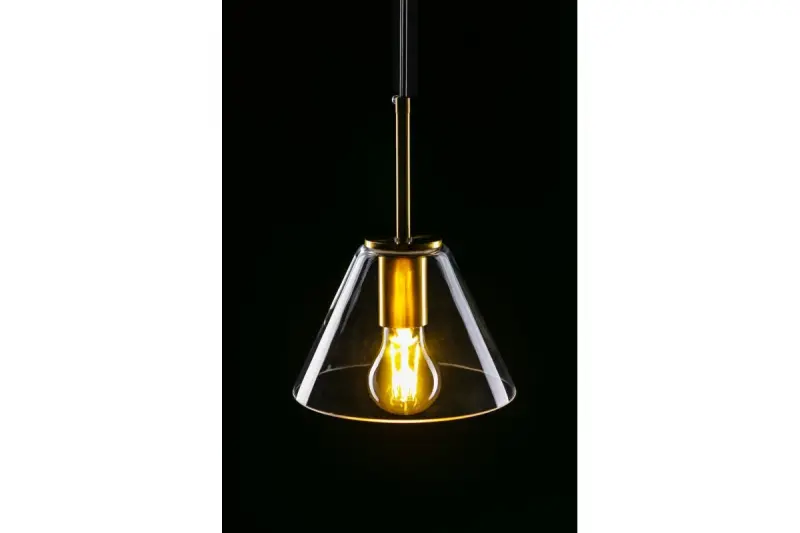 Decor Giglas stijlvolle glazen hanglamp 8037