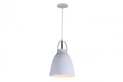 Decor Orient conisch metalen hanglamp wit 4451