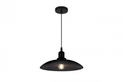 Decor Horizon mat zwarte industriele hanglamp 4512