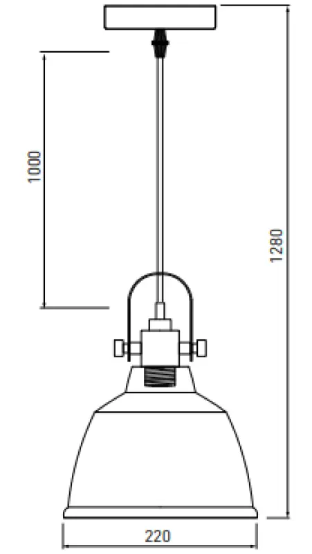 Decor Zenit metalen koepelvormige beige hanglamp met metallic afwerking 4871