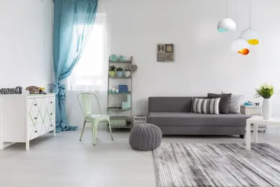 Decor Mavia bolvormige wit gele hanglamp 4987