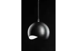 Decor Mavia bolvormige zwarte hanglamp 0931