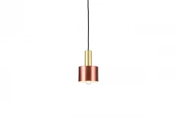 Decor Selvia hanglamp koper met messing afwerking doorsnee 12 cm 3208