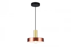 Decor Selvia hanglamp koper met messing afwerking doorsnee 20 cm 3222