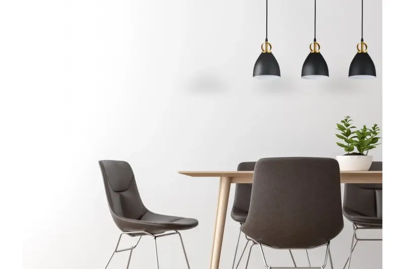 Decor Kerala zwarte elegante hanglamp 3239