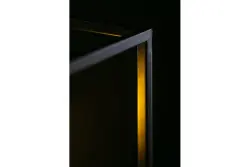 Decor Diu zwarte geometrische hanglamp met 1 lichtbron breedte 15 cm 3598