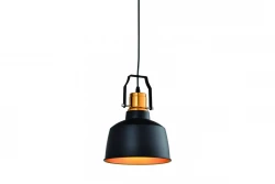 Decor Monroe moderne zwart gouden hanglamp 6958