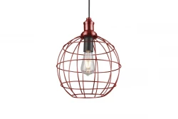 Decor Viela oud gouden draadvormige metalen hanglamp bolvorm doorsnee 29 cm 7016