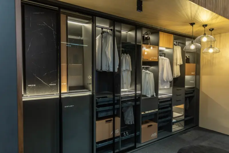 Decor Reto vintage zwarte draadhanglamp 40 cm doorsnee 4137