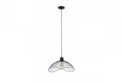Decor Reto vintage zwarte draadhanglamp 50 cm doorsnee 4151