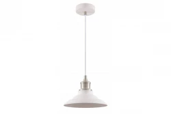Decor Loret tijdloze witte hanglamp 20,5 cm doorsnee 9691