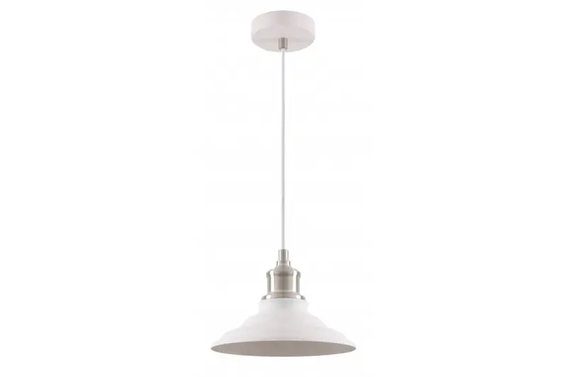 Decor Loret tijdloze witte hanglamp 20,5 cm doorsnee 9691