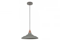 Decor Loret tijdloze grijze hanglamp 34,8 cm doorsnee 9790