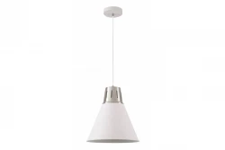 Decor Gianni stijlvolle witte hanglamp 32 cm doorsnee 8150