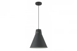 Decor Gianni stijlvolle volledig zwarte hanglamp 32 cm doorsnee 8136