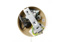 Decor Etore beige wandlamp met metalen arm 11 cm doorsnee 1907