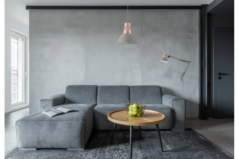 Decor Artemia grijze vloerlamp lange metalen arm doorsnee 16,5 cm 2300