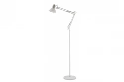 Decor Artemia witte vloerlamp lange metalen arm doorsnee 16,5 cm 2409