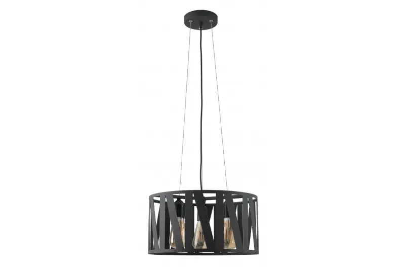 Decor Melody zwarte hanglamp met max. 3 lichtbronnen doorsnee 39,5 cm 2638