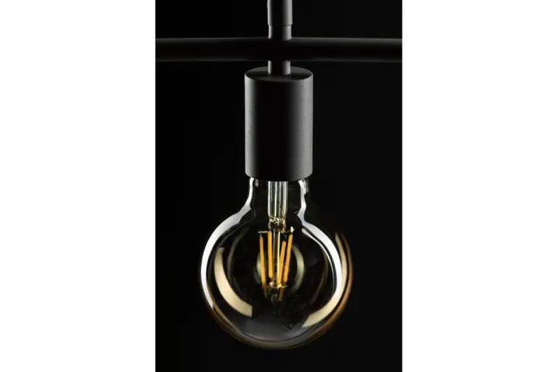 Decor Lija grijze eenpunts vierkante hanglamp 2836