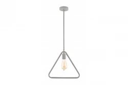 Decor Gija grijze eenpunts driehoekige hanglamp 2751