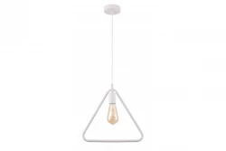 Decor Gija witte eenpunts driehoekige hanglamp 2812