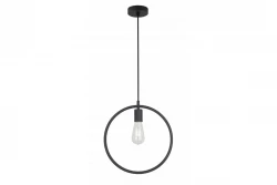 Decor Fija zwarte ronde eenpunts hanglamp 2805