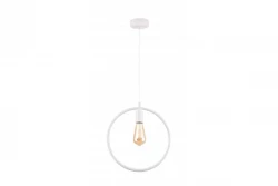 Decor Fija witte ronde eenpunts hanglamp 2898