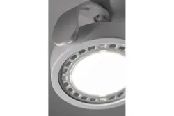 Decor Wally plafondlamp of wandlamp wit in bewegende kop 1 lichtbron 4342