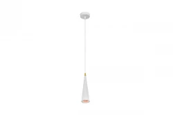 Decor Evi conische aluminium hanglamp wit 4397