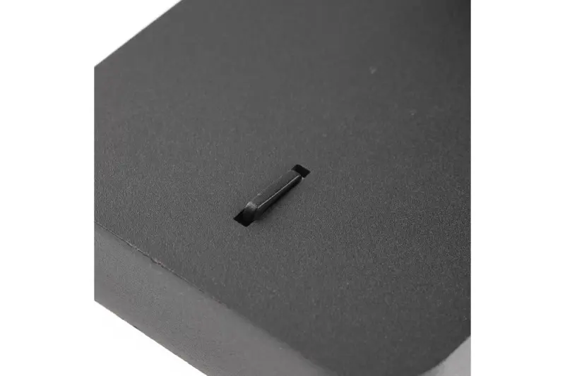 Decor Elli moderne zwarte wandlamp met schakelaar en 1 lichtbron 4533